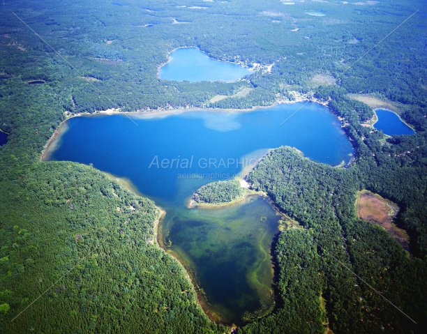 Nichols Lake in Newaygo County, Michigan