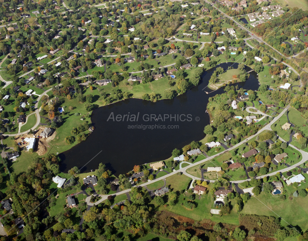 Meadow Lake in Oakland County, Michigan