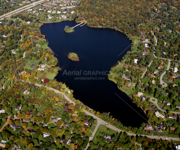 Gilbert Lake in Oakland County, Michigan