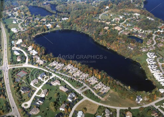 Wabeek Lake in Oakland County, Michigan