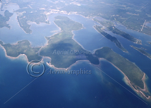 LaSalle Island in Mackinac County, Michigan