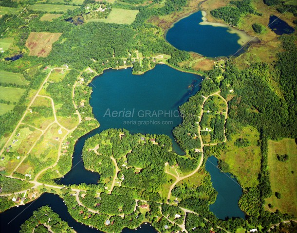 Mirror Lake in Jackson County, Michigan