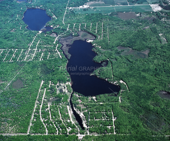 Cranberry Lake in Clare County, Michigan