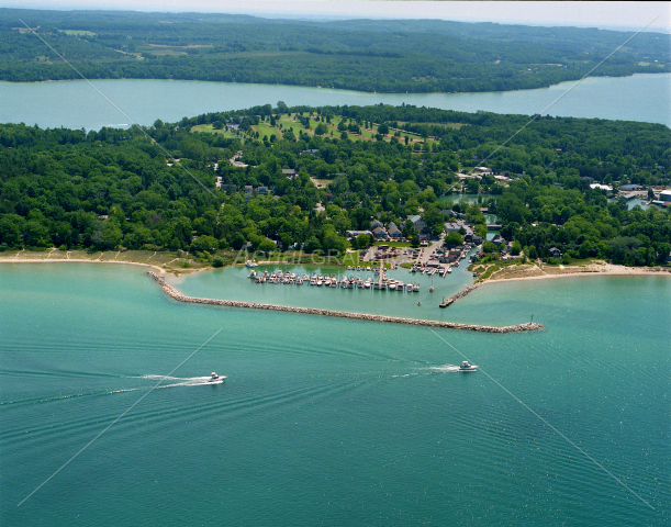 Leland Fishtown in Leelanau County, Michigan
