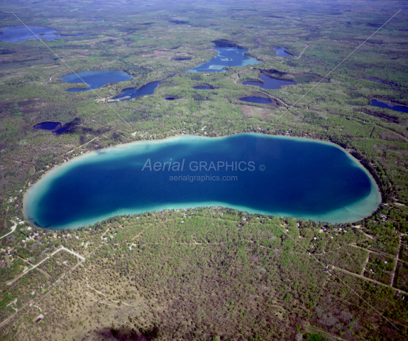 Avalon Lake in Montmorency County, Michigan