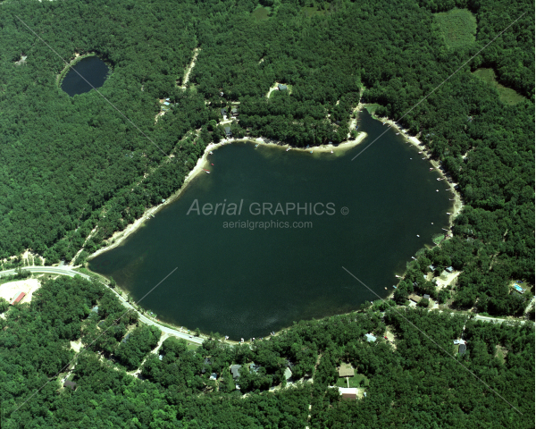 Bass Lake in Montcalm County, Michigan