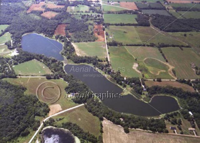 Saddlebag Lake in Barry County, Michigan