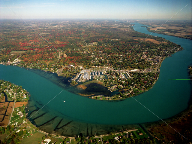 Algonac in St. Clair County, Michigan