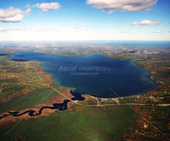 Hubbard Lake in Alcona County, Michigan