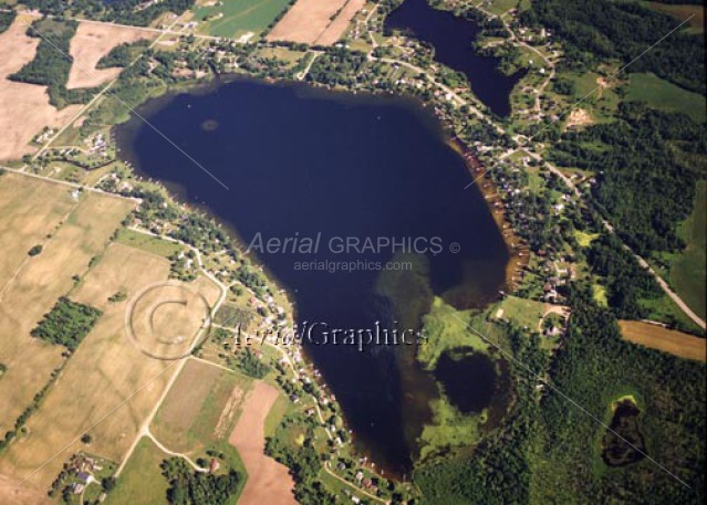 Dickerson Lake in Montcalm County, Michigan