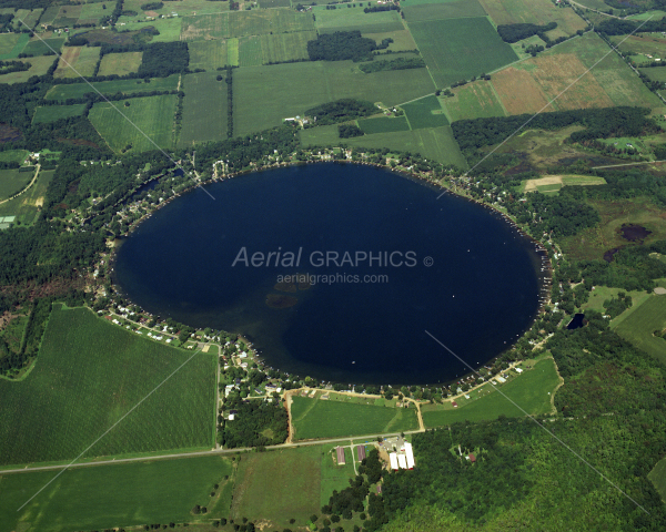 Gravel Lake in Van Buren County, Michigan