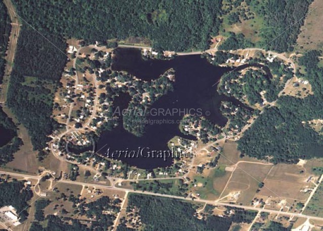 Surrey Lake in Clare County, Michigan