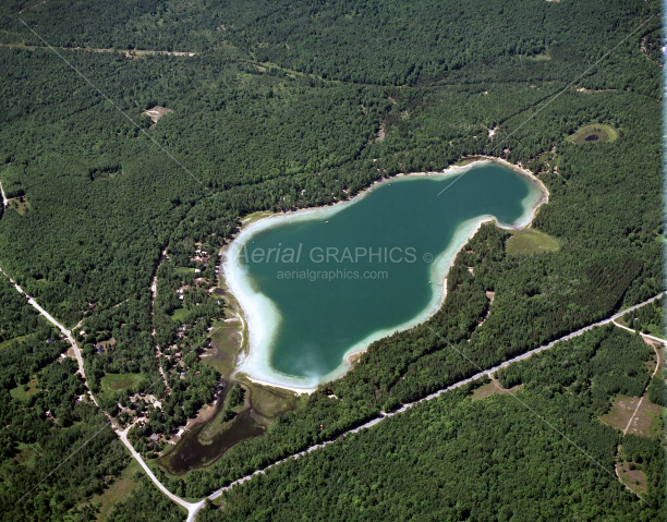 Pickerel Lake in Kalkaska County, Michigan