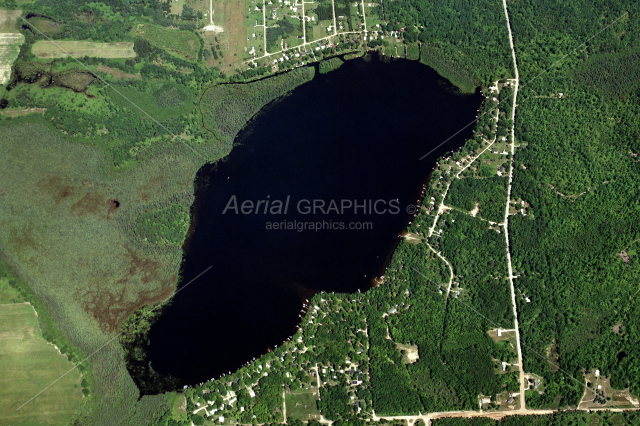 Henderson Lake in Ogemaw County, Michigan