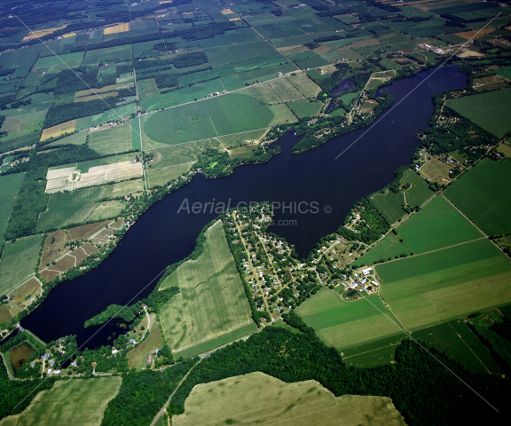 Union Lake in Branch County, Michigan