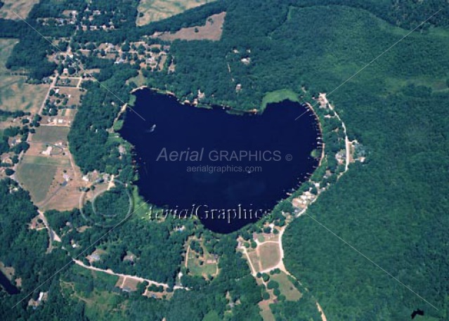 Brandywine Lake in Van Buren County, Michigan