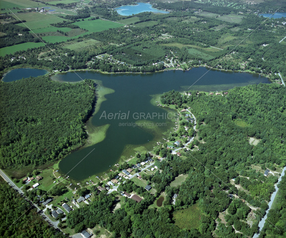 Payne Lake in Barry County, Michigan
