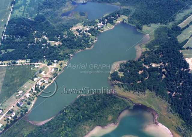 Kenyon Lake in Branch County, Michigan