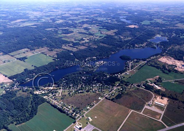 Algonquin Lake in Barry County, Michigan
