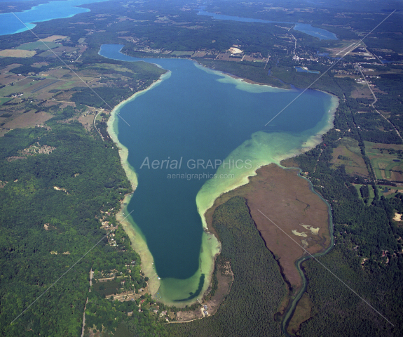 Lake Bellaire in Antrim County, Michigan
