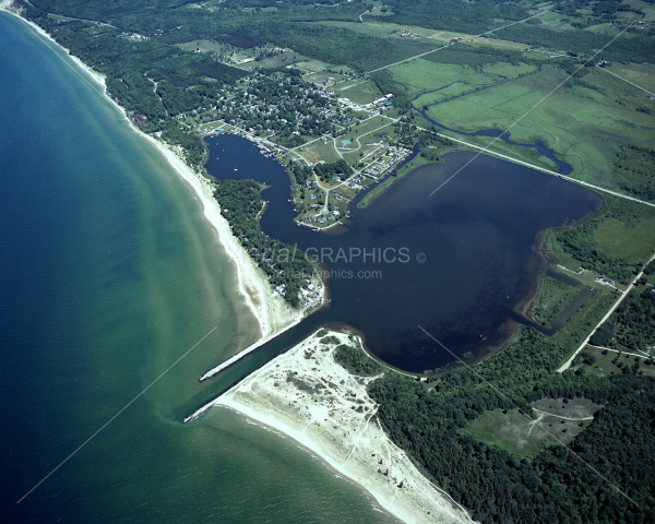 Arcadia Lake in Manistee County, Michigan