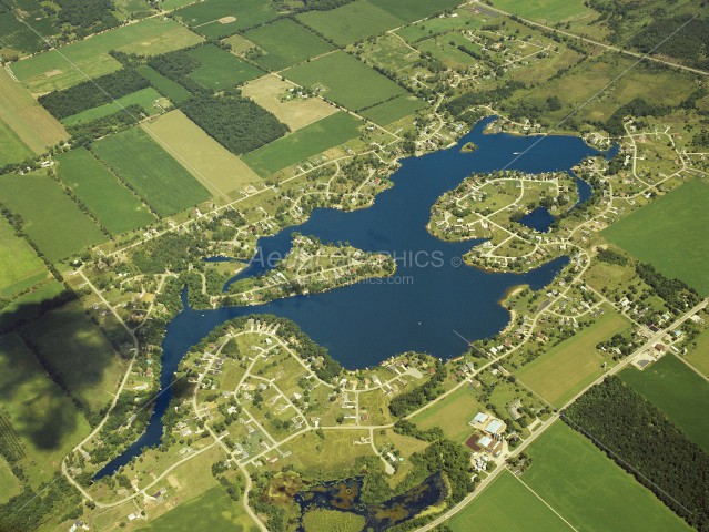Lake Somerset in Hillsdale County, Michigan