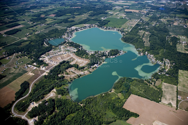 Green Lake in Allegan County, Michigan