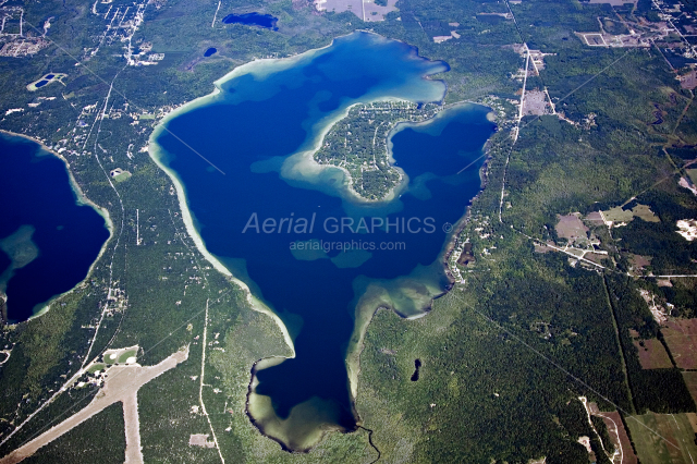 Duck Lake in Grand Traverse County, Michigan