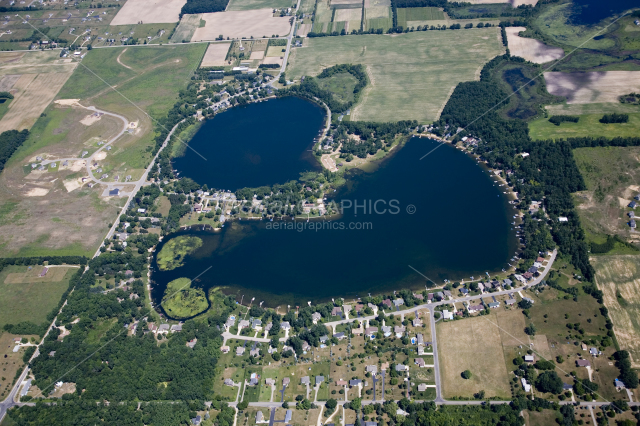 Myers Lake in Kent County, Michigan