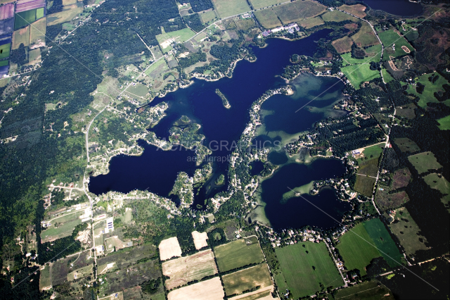 Pine Lake in Barry County, Michigan