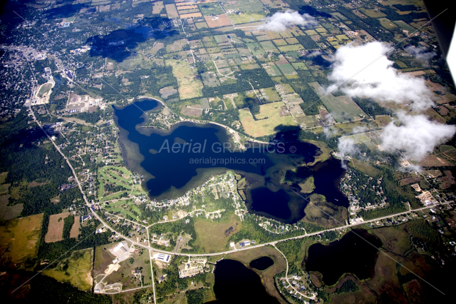 Baw Beese Lake in Hillsdale County, Michigan