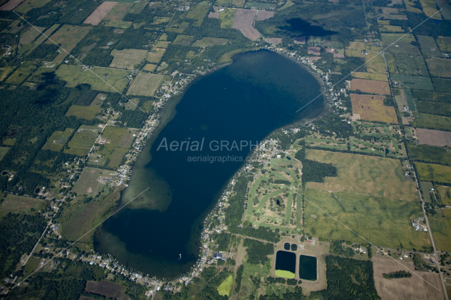 Duck Lake in Calhoun County, Michigan