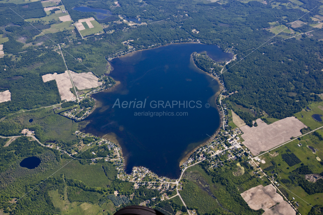 Chippewa Lake in Mecosta County, Michigan