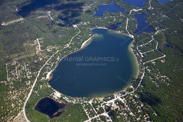 Sand Lake in Iosco County, Michigan