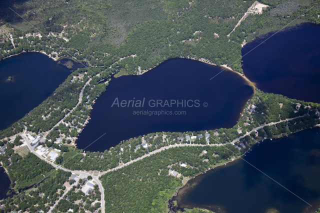 Round Lake in Iosco County, Michigan
