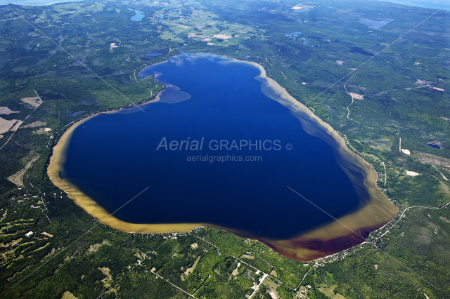 Black Lake in Cheboygan County, Michigan