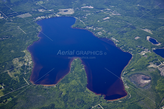 Lake Paradise in Emmet County, Michigan