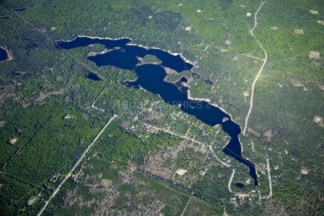 Lake Manuka in Otsego County, Michigan