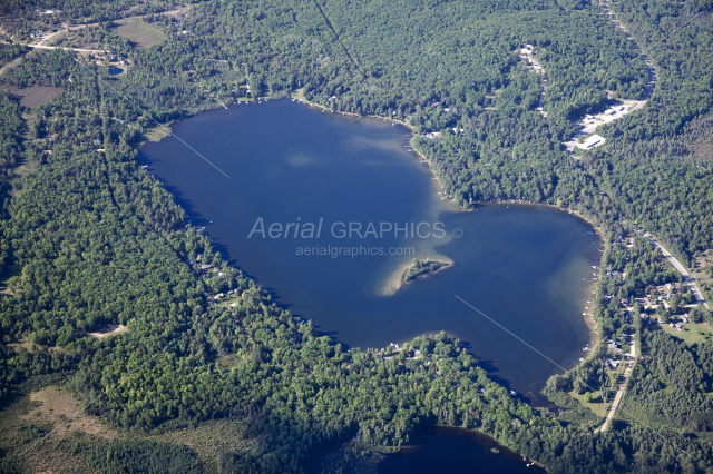 Snyder Lake in Oscoda County, Michigan