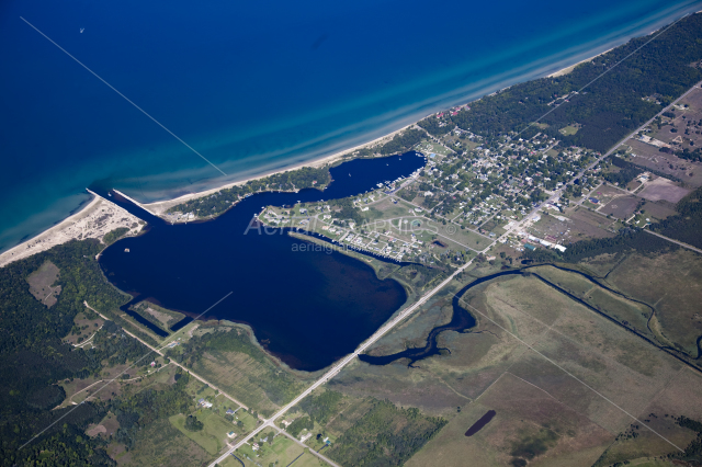 Arcadia Lake in Manistee County, Michigan