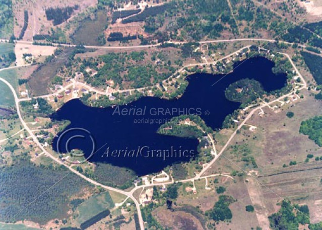 Berry  Lake in Wexford County, Michigan