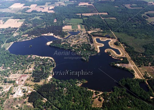 Monterey Lake in Allegan County, Michigan