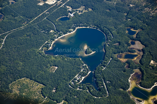 Island Lake in Grand Traverse County, Michigan