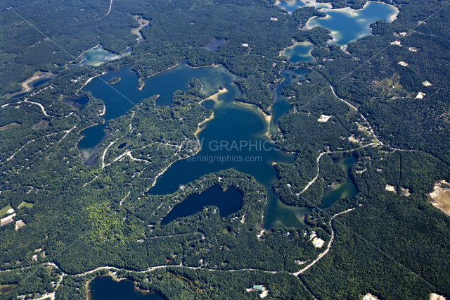 Spider Lake in Grand Traverse County, Michigan