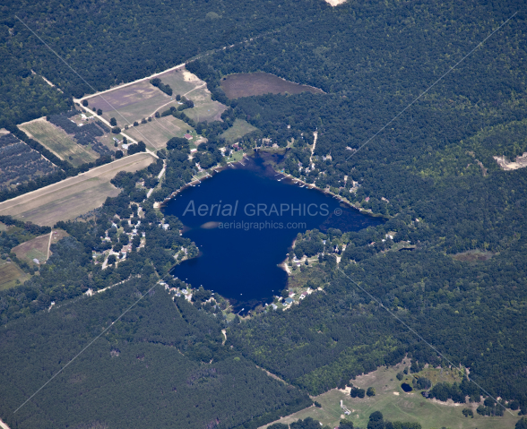 Pettibone Lake in Newaygo County, Michigan