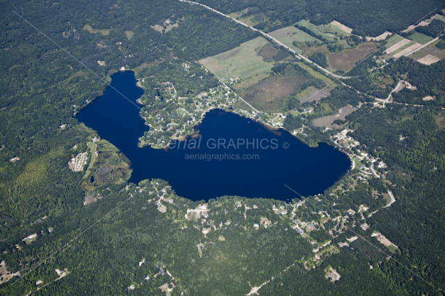 Diamond Lake in Newaygo County, Michigan