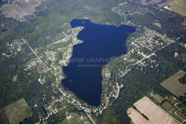 Coldwater Lake in Isabella County, Michigan