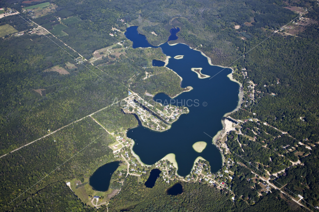 Littlefield Lake in Isabella County, Michigan