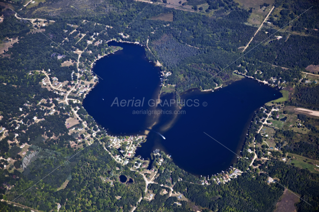 Pratt Lake in Gladwin County, Michigan