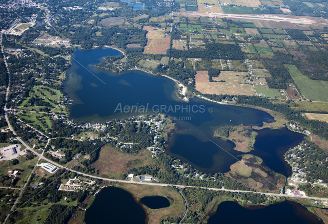 Baw Beese Lake in Hillsdale County, Michigan